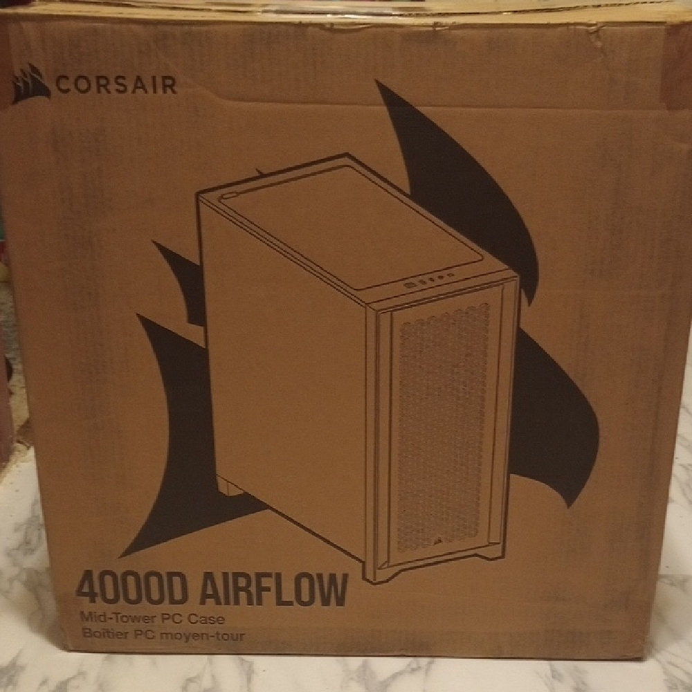 New Corsair 4000D Airflow Mid-Tower PC Case